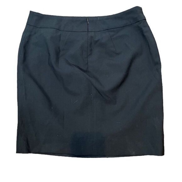 Reiss Pencil Mini Skirt Black Pockets Lined Size 8 - Picture 5 of 9